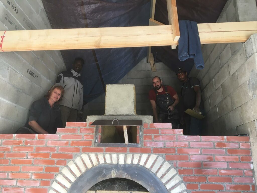 Elsa, Abdoulaye, David et Israël