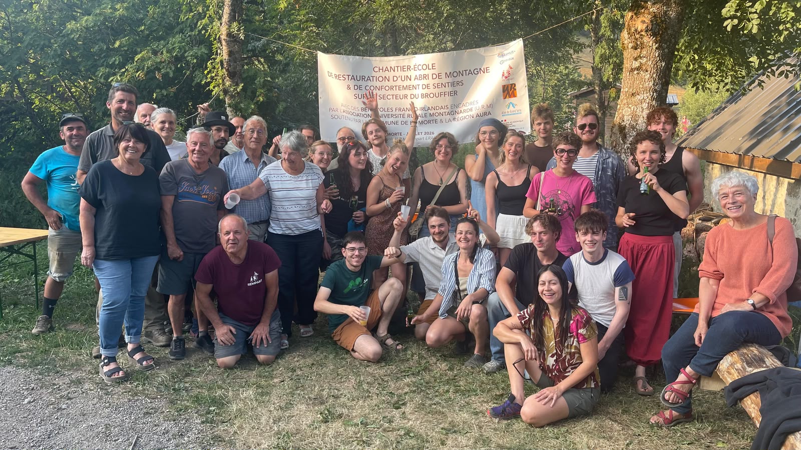 Restauration d’abris de montagne et autres – Erasmus+